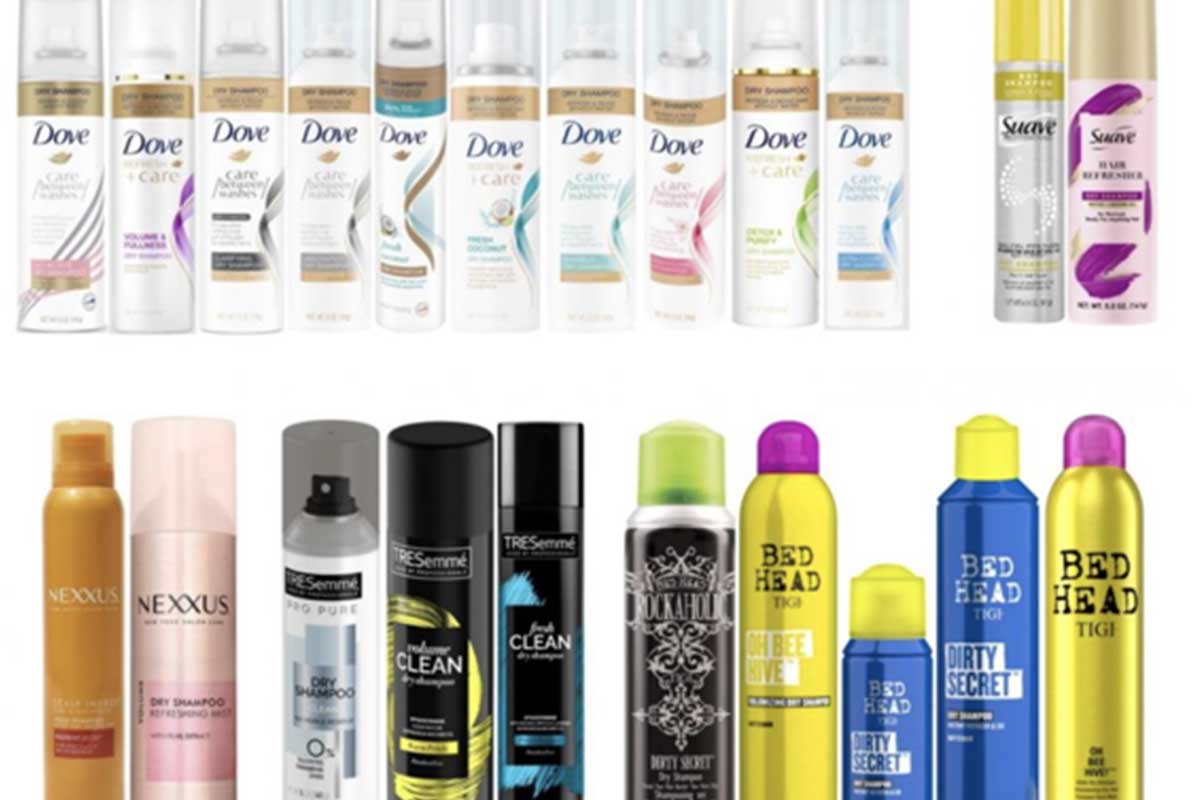 Retiran marcas de shampoo seco en aerosol por alerta de cáncer