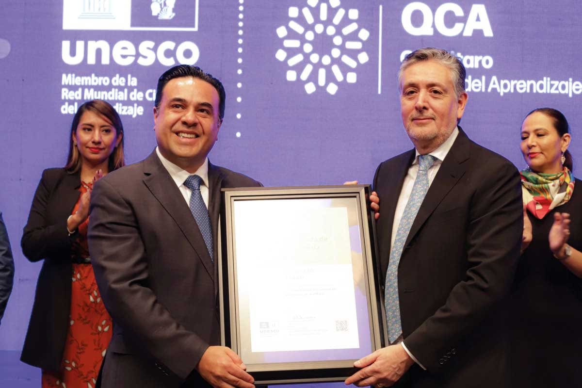 Querétaro: Ciudad del Aprendizaje según la UNESCO