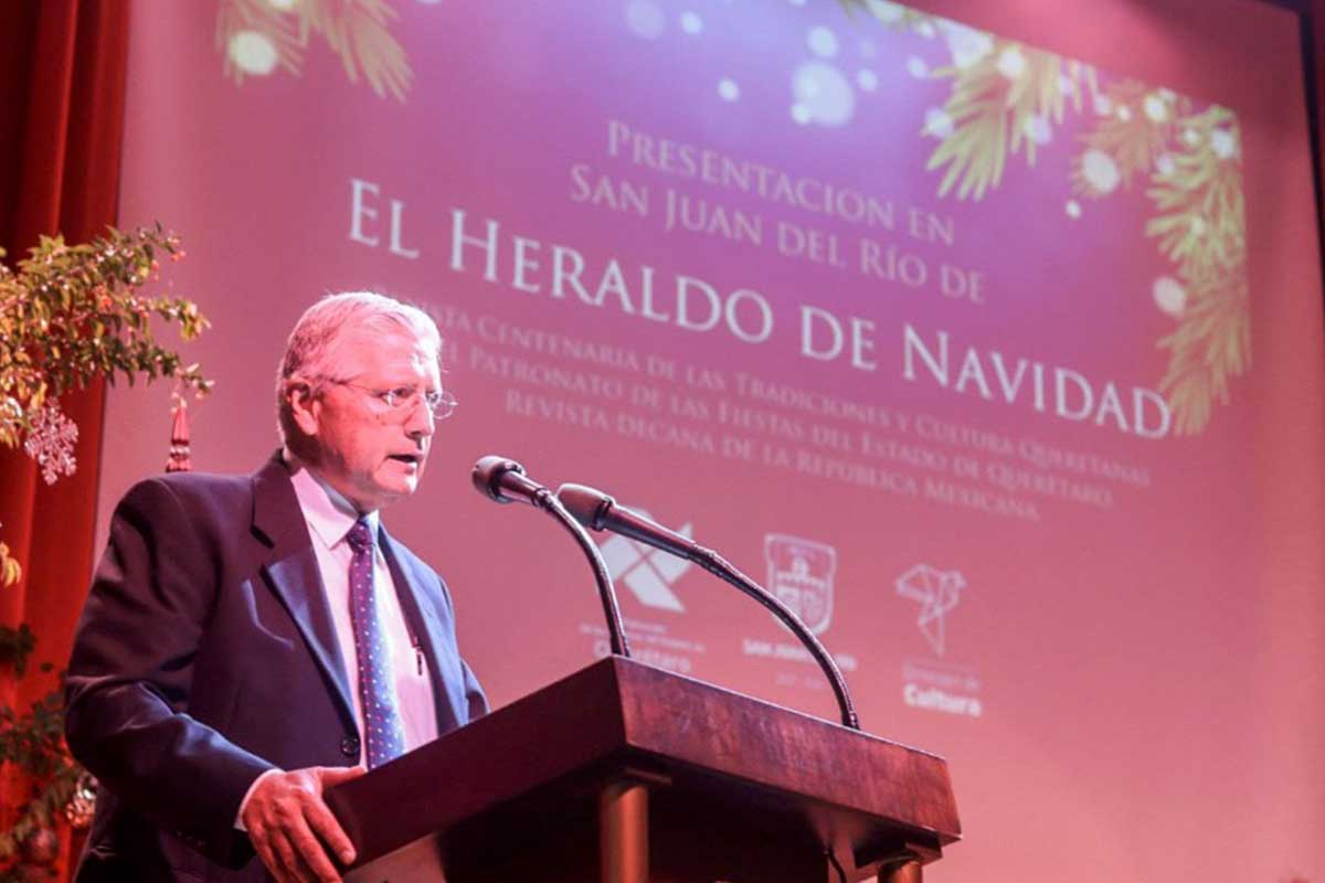 Presentan El Heraldo de Navidad por primera vez en 122 años en San Juan del Río