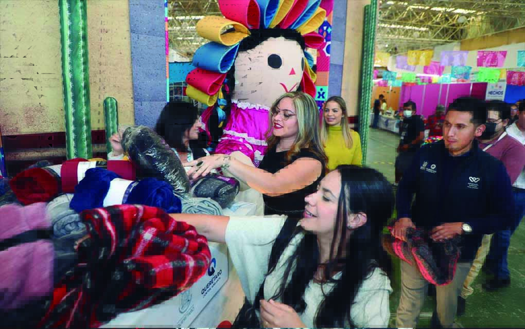 Invita DIF Estatal a donar cobijas en la Feria Estatal de Querétaro